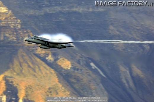 2007-10-10 Axalp Shooting Range 0137 FA-18C Hornet
